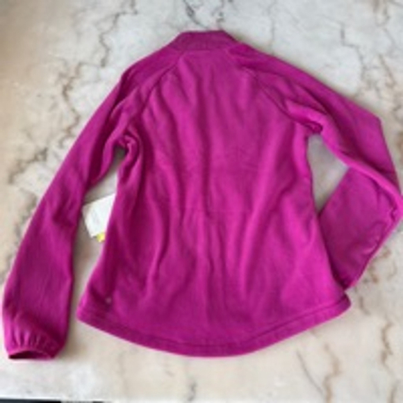 All in Motion Women's Polartec Fleece Polar Jacket Size S-M Pink Loose Fit - Picture 9 of 12